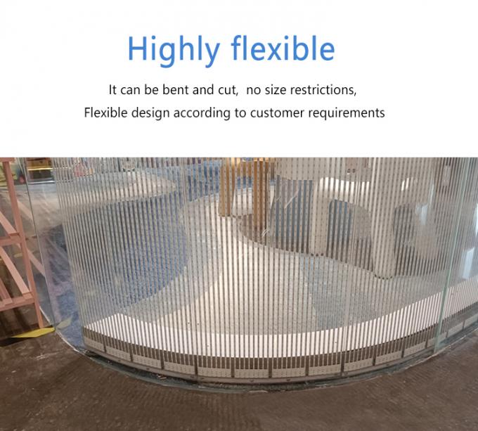 P20 P30 P40 màn hình phim LED màn hình rèm kính khổng lồ màn hình quảng cáo 3