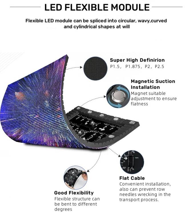 Thiết kế nội thất Màn hình màn hình LED sáng tạo để thêm một cảm ứng hiện đại cho nhà văn phòng và không gian công cộng 3