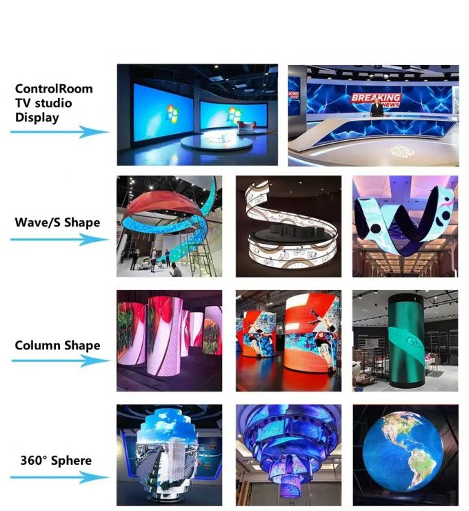 Thiết kế nội thất Màn hình màn hình LED sáng tạo để thêm một cảm ứng hiện đại cho nhà văn phòng và không gian công cộng 6