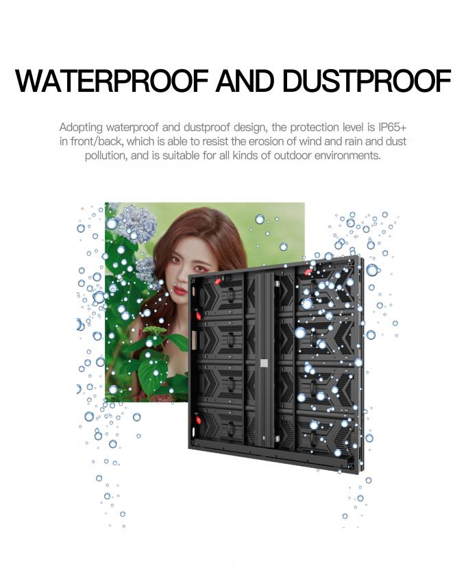 Màn hình LED ngoài trời tiết kiệm năng lượng P3.91 Mô-đun cho quảng cáo video 5