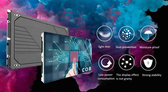 Làn tường video LED trong nhà bằng nhôm đúc đúc cho các ứng dụng trong nhà và ngoài trời 0