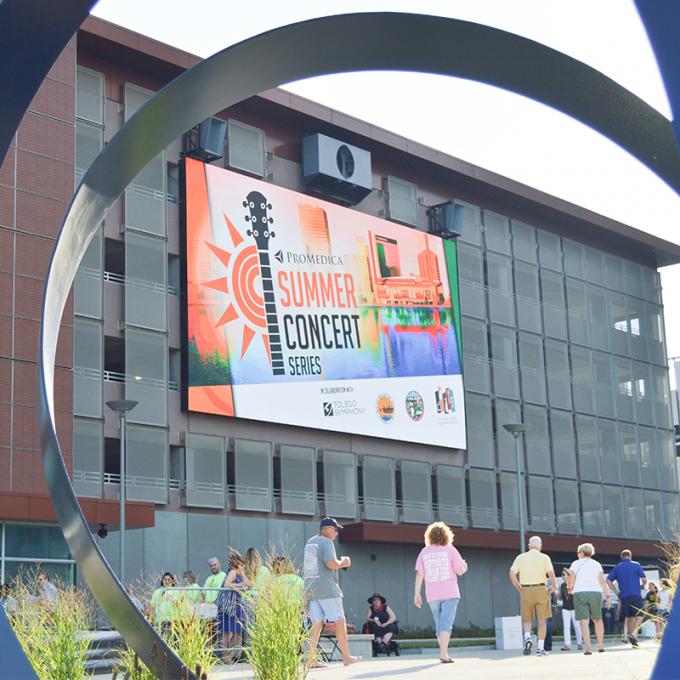 Màn hình LED ngoài trời SMD HD Full Color P4 P5 P6 P8 P10 LED Video Wall Screen 0