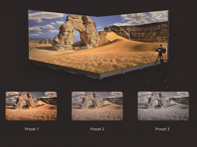 Bức tường video LED nội thất sáng tạo cho sản xuất phim 5