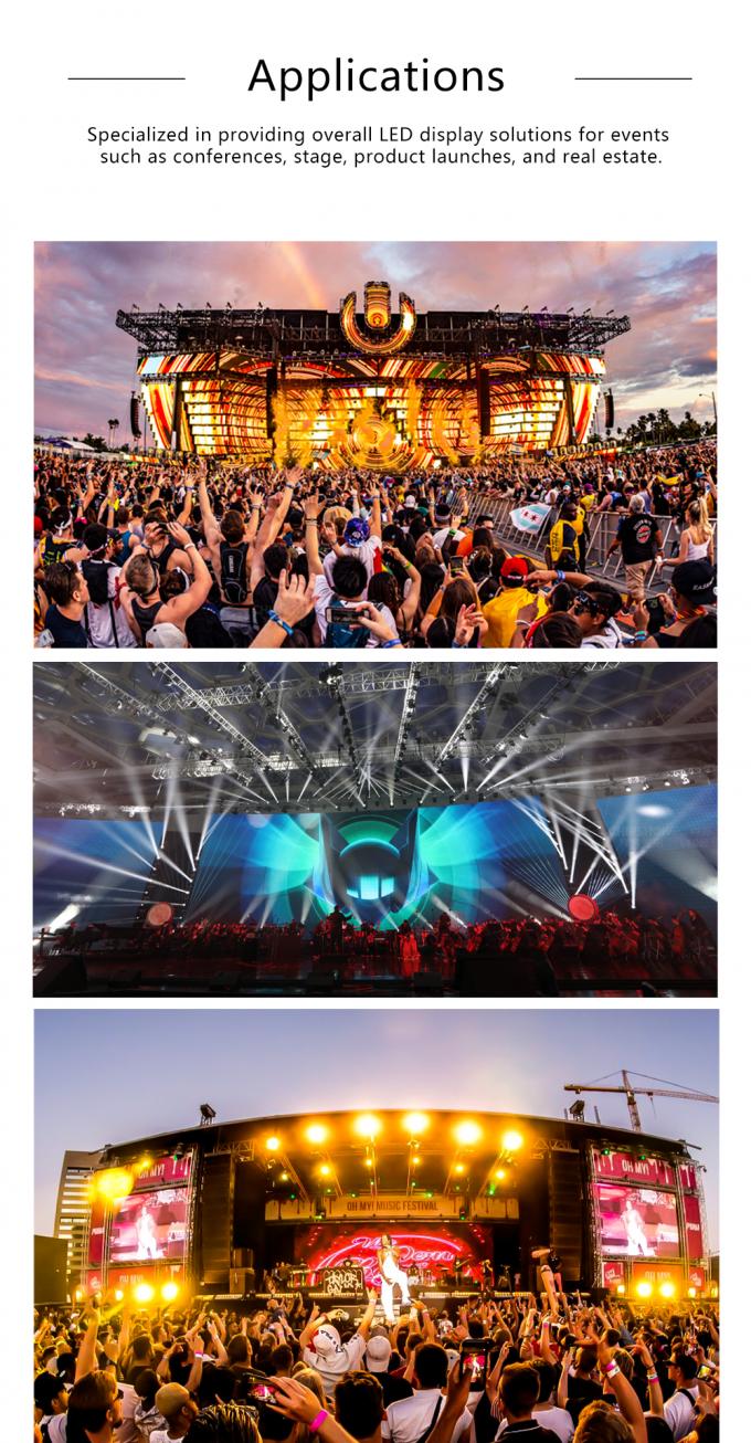 Màn hình LED cho thuê với màn hình tường video LED hiệu suất cao P2.5 P3 P4 P5 P6 Màn hình hiển thị LED ngoài trời trong nhà 11