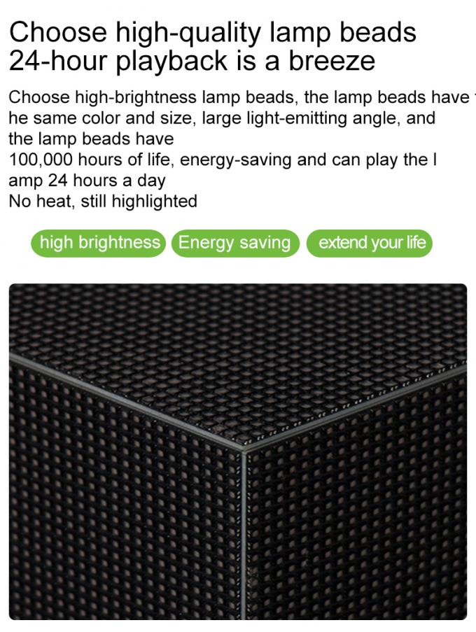 Màn hình LED hình khối P2.5 P3 P4mm tùy chỉnh cửa hàng bán lẻ Quảng cáo màn hình LED hình khối 2