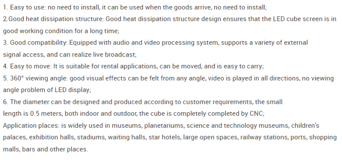 P2.5 P3 P3.91 P4.81 Màn hình hiển thị logo hình khối LED Màn hình hiển thị LED sáng tạo cho quảng cáo trong nhà và ngoài trời 0