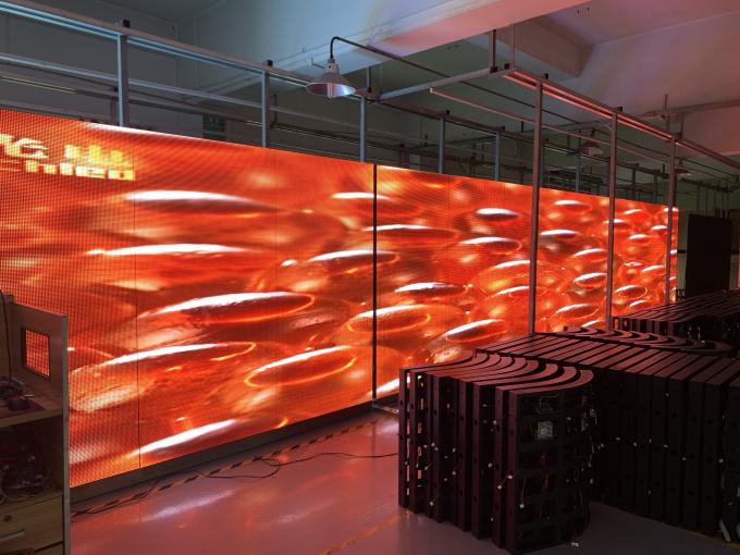 Custom 3D Transparent Wall LED cho màn hình thủy tinh LED hiển thị quảng cáo trong nhà hiển thị trong suốt LED 1