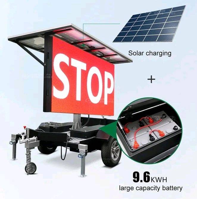 Màn hình di động ngoài trời dẫn trailer bảng quảng cáo dẫn màn hình hiển thị LED-màn hình dẫn trailer 5