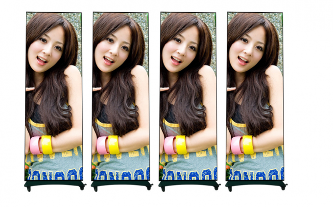 Màn hình hiển thị tấm áp phích LED HD Di động Màn hình hiển thị tấm áp phích LED trong nhà ngoài trời Đứng trên sàn P1.8 P2 Màn hình áp phích LED có thể gập lại Màn hình áp phích LED P2.5 Màn hình áp phích LED 2