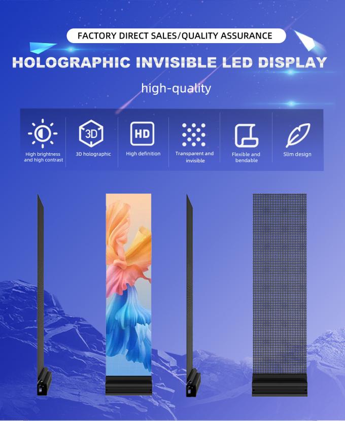 Màn hình LED Holographic Transparent P3.91 Full Color Led Display Screen Màn hình LED Holographic Invisible Màn hình LED Invisible 0