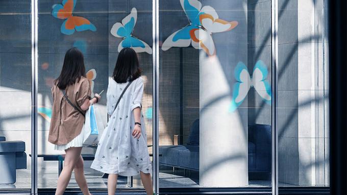 Màn hình LED Holographic Transparent P3.91 Full Color Led Display Screen Màn hình LED Holographic Invisible Màn hình LED Invisible 1