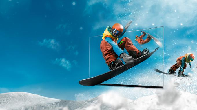 Màn hình LED Holographic Transparent P3.91 Full Color Led Display Screen Màn hình LED Holographic Invisible Màn hình LED Invisible 4