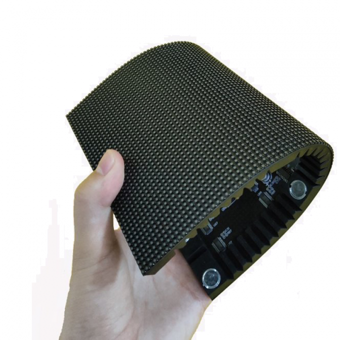 Màn hình LED mềm P1.5 P2.5 P4, màn hình quảng cáo dẻo, cong, mềm, dọc, linh hoạt trong nhà và ngoài trời 4