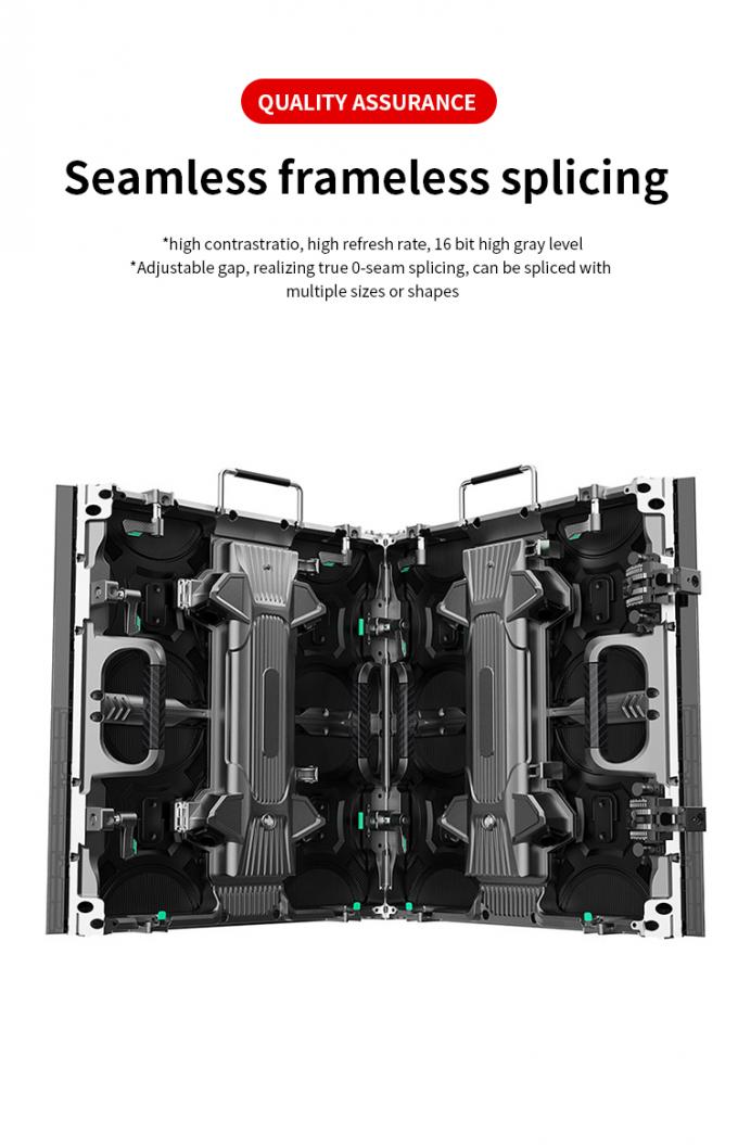 P3.91 P2.6 Cho thuê Phim LED Màn hình Giáng sinh Chương trình khiêu vũ Tiệc biểu diễn LED Các sự kiện hậu trường Nhà thờ LED Video Wall 1