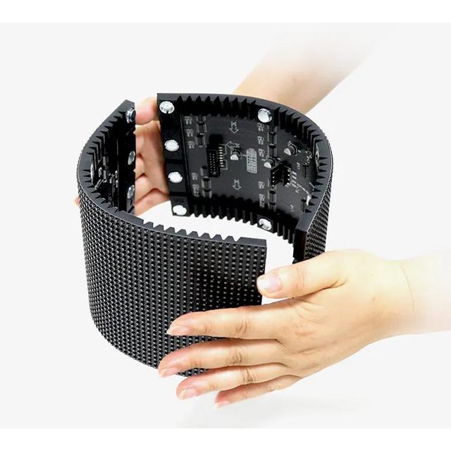 Thiết bị điều chỉnh màn hình mềm LED màn hình TV màn hình P3 nội thất linh hoạt LED bảng điều khiển màn hình Sexy Giá 2