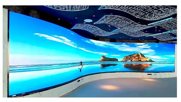 Thiết bị điều chỉnh màn hình mềm LED màn hình TV màn hình P3 nội thất linh hoạt LED bảng điều khiển màn hình Sexy Giá 4