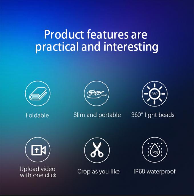 Màn hình LED bay với màn hình thảm ma thuật Drone màn hình phim LED có thể sạc lại cho quảng cáo ngoài trời tùy chỉnh 1