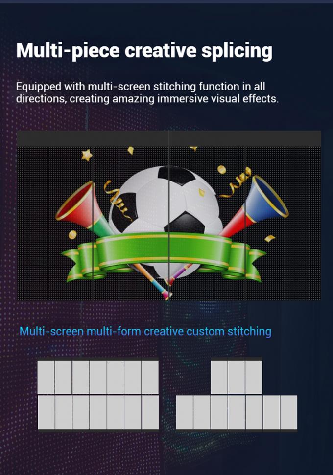 Màn hình LED bay với màn hình thảm ma thuật Drone màn hình phim LED có thể sạc lại cho quảng cáo ngoài trời tùy chỉnh 4